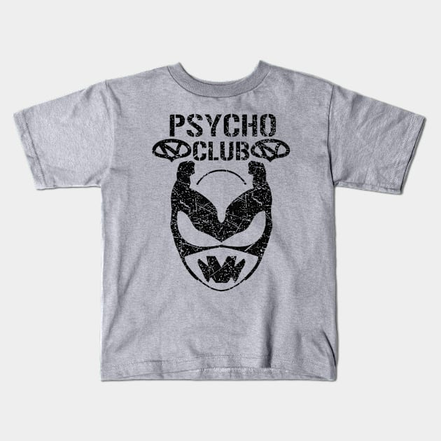 Psycho Club 2 Kids T-Shirt by projectwilson